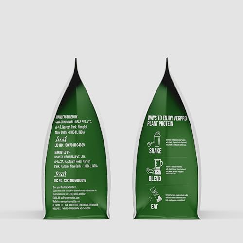 Image of Getmymettle VegPro Vegan Plant Protein Powder | Protein 24g per scoop | Pea Protein Isolate with Digestive Enzyms | Low Carbs (1kg, Chocolate)