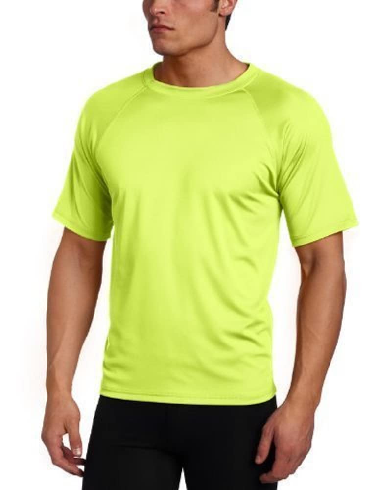 Kanu Surf Men's Solid Rashguard UPF 50+ Swim Shirt