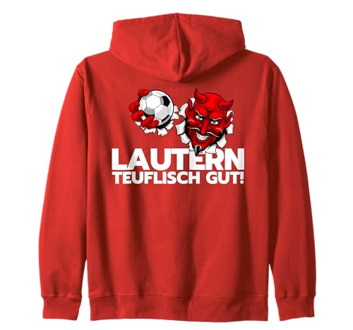 Fussball Lautern Verein Kaiserslautern Lautre Stadt Pfalz Kapuzenjacke