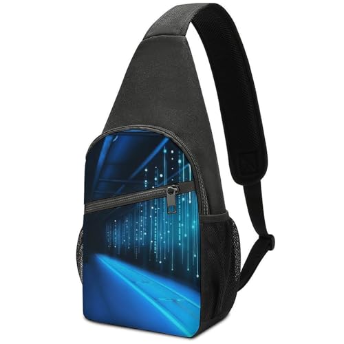 Mochila cruzada deportiva Blue Line para hombre y mujer miniatura 1
