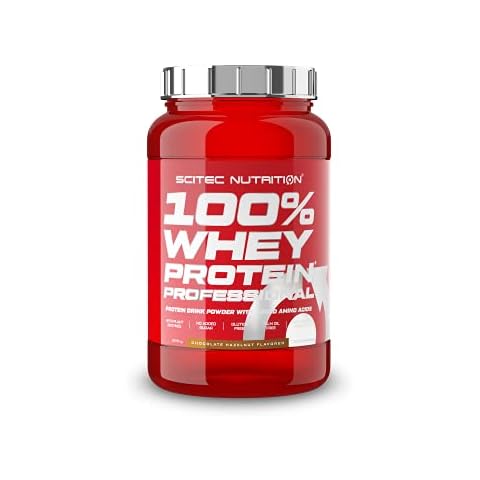 Scitec Nutrition 100% Whey Protein Professional con aminoácidos y enzimas digestivas, sin gluten Cover