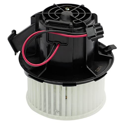 Image of TRQ HVAC Heater Air Conditioning A /C Blower Motor with Fan Cage for Mercedes Benz