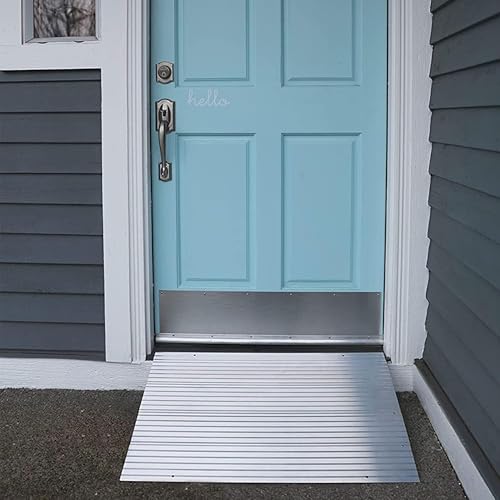 EZ-Access Transitions Modular Aluminum Entry Ramp, 6" Rise
