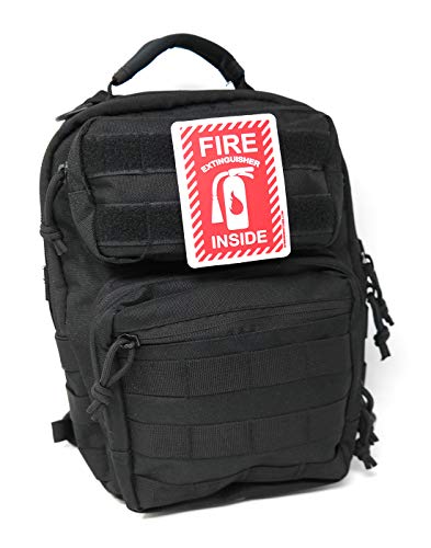 Fire Extinguisher Inside PVC Tactical Patch