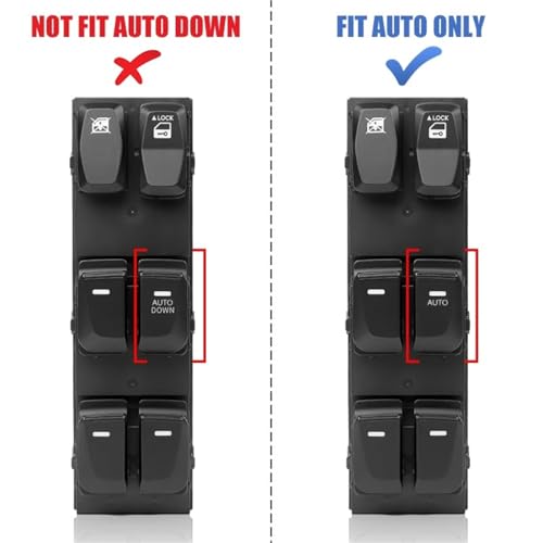 Interrupteur lève-vitre Hyundai IX35 et Tucson commande électrique 2010-2017 - 3
