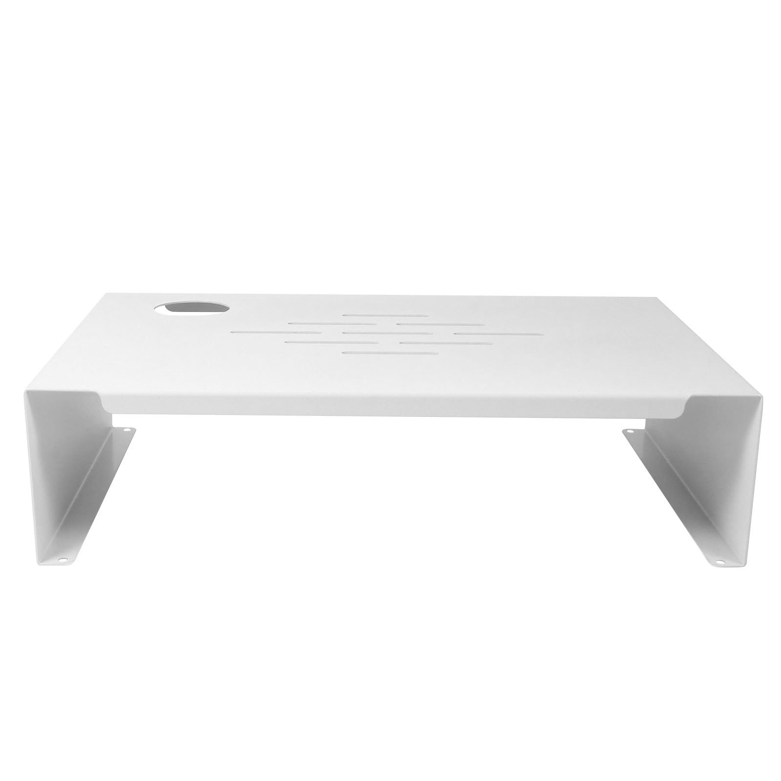 BESPORTBLE Soporte Monitor para Elevador Acero Blanco de Escritorio