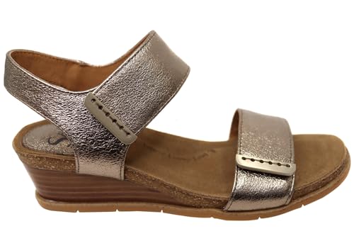 Sofft Women's Verdi II Wedge Sandal, Luggage, 102