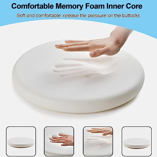 Coussin de chaise rond pour soulager les assises rigides - 5