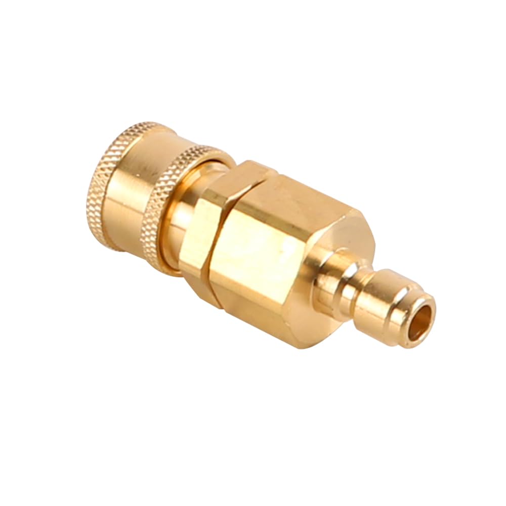 Kit de adaptador de lavadora a presión, 4 piezas M22-14 mm a 1/4 pulgada, acoplador de conexión rápida, accesorio de conversión de manguera