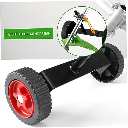 Ajustement de la roue de 28 mm pour une tonte stable et sans fatigue