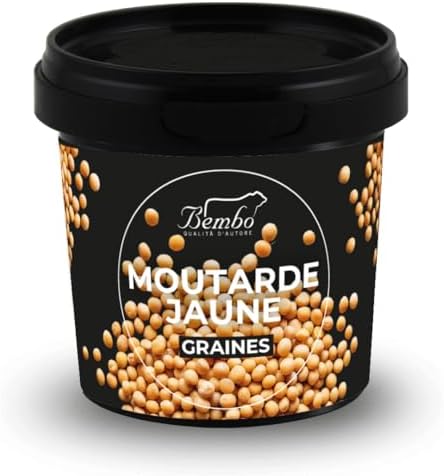 Graines de Moutarde Jaune 100g – Ajoutez une Touche de Piquant à ...