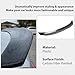 WheelX Rear Trunk Spoiler Compatible with 2014-2024 Infiniti Q50, PSM Style Duckbill Spoiler Fits for 14-24 4 Door Sedan, Exterior High Kick Spoiler Wing Lip (Carbon Fiber Pattern)