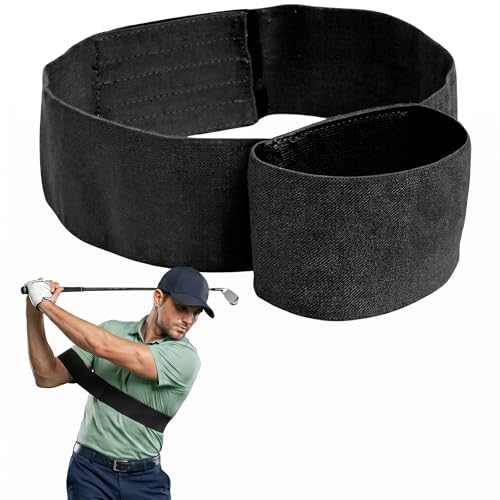KERYBW Slider Aide à l'entraînement au golf et au swing de golf – Bracelet élastique de correction pour entraînement en intérieur et extérieur