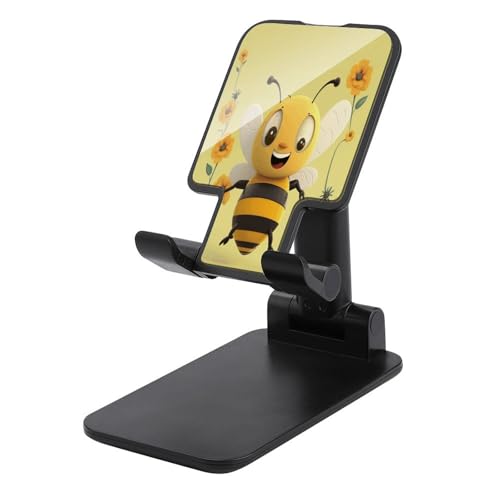 Supporto per telefono pieghevole con stampa di ape supporto regolabile e per tutti gli smartphone