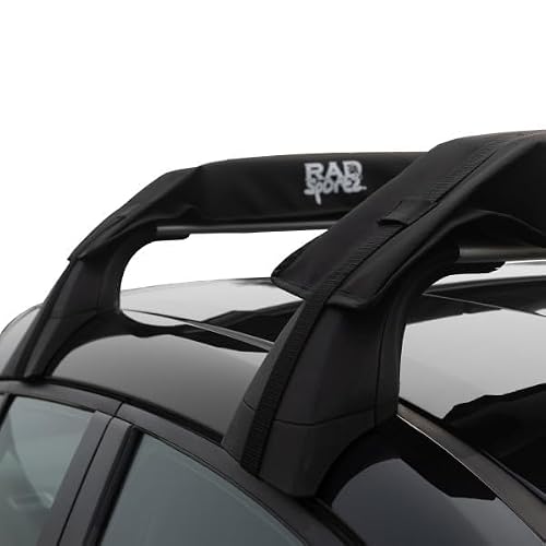 Kayak Roof Rack - Universal Quick Loop Straps and Protective Pads - Canoe, SUP, Kayak or Surfboard Rack for Car with or Without Rails by RAD Sportz - Thumbnail 5