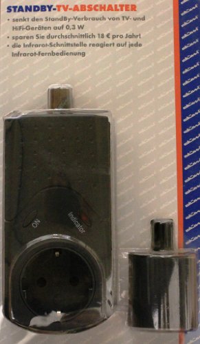 Preisvergleich Produktbild Düwi 027409 Standby-TV-Abschalter schwarz