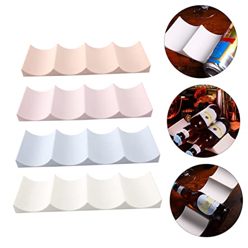 Zerodeko Soporte para Botellas de Vino 4 Pzas miniatura 6