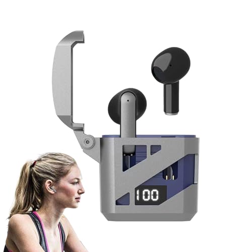 Auricolari stereo con bassi auricolari stile meccanico ergonomici senza fili controllo touch per familiari amici colleghi wireless