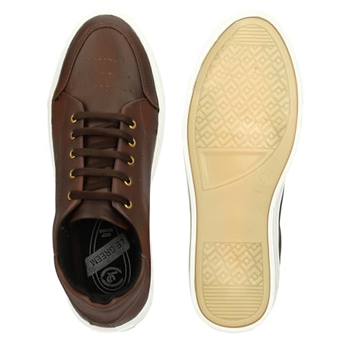 Image of LEE Greem Men's Fashion Sneakers - Comfortable and Stylish Athletic Shoes