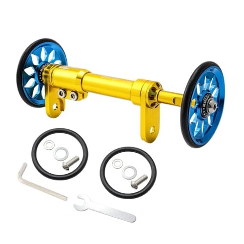 自転車簡単折りたたみホイール後部ロードラックロッドアルミ合金延長伸縮式ブロンプトンと互換性延長伸縮式