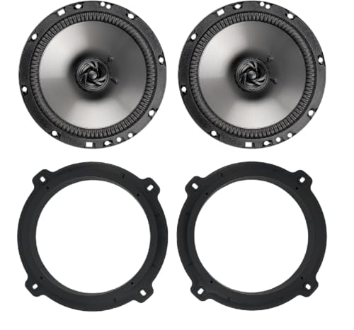 IPNOSIS Kit de 2 enceintes avant ou arrière de 16,5 cm Axton pour Hyundai Tucson à partir de 2015 avec 2 supports avant ou arrière