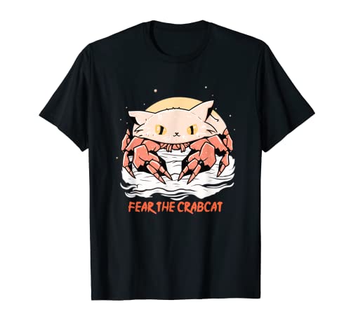 Fear the Crabcat – Lustige Kryptid Kryptozoologie T-Shirt