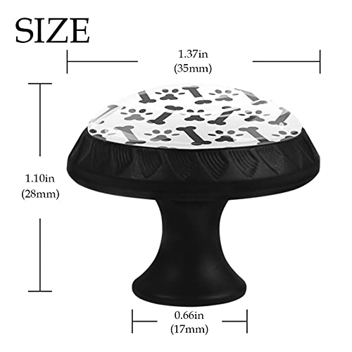 Boutons de tiroir os de chien de qualité pour commode et table de chevet - 5