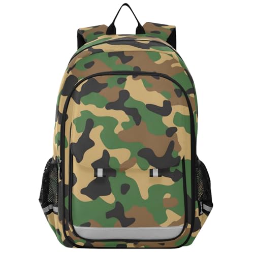 Sac à dos de voyage vert pour les sorties scolaires et weekend