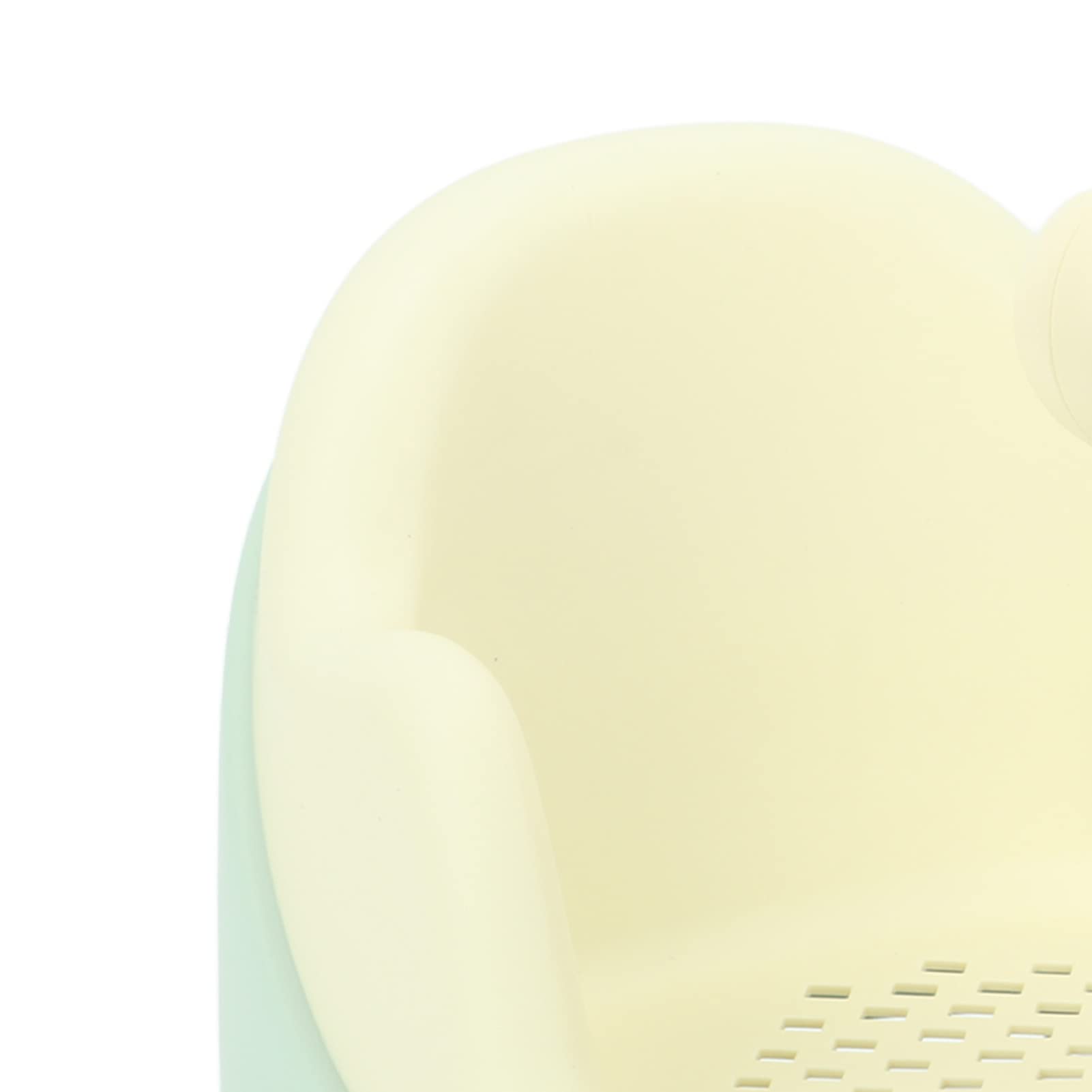 VGEBY Seggiolino da Bagno in Plastica per Neonati, Schienale Regolabile e | Materiale Plastico Antiscivolo, Adatto a Vasche standard. Design Leggero e Pieghevole per Facile riporlo. Compatibile con