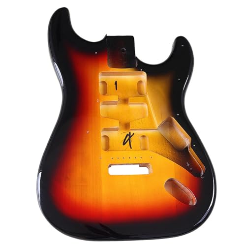 Guitar Body Kit Sunset Color Bright Single Rocker Guitar Body Modification DIY Instrument Accessories