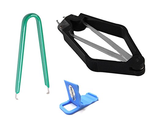 PHONSUN PLCC IC Chip Extractor Motherboard Circuit Board Component Puller and U Shape IC Chip Extractor Puller ROM Extraction Tool Kit Portable Cellphone Stand USA
