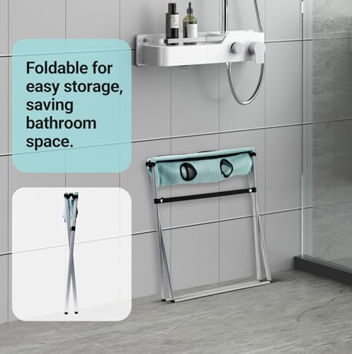 MIFNRO-Cat-Grooming-Hammock-Pet-Bathing-Table-Anti-Scratch-Foldable-Design-with-3-Safety-Straps-4-Leg-Holes-2-Tool-Pockets-Supports-Up-to-15-lbs-Portable-for-Nail-Trimming-Drying-Grooming