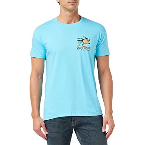 Hot Tuna Men's Retro Piranha T-Shirt, Blue (Atoll Blue Abl), X-Large (Manufacturer Size:X-Large) Cover