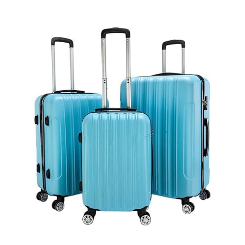 3pcs Luggage Set Travel Trolley Hard Shell Suitcase Wheels TSA Lock 20