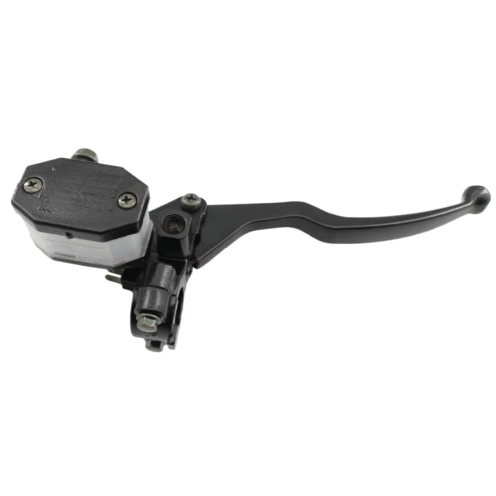 Levier d'embrayage moto universel noir avec maître-cylindre de frein hydraulique pour guidon