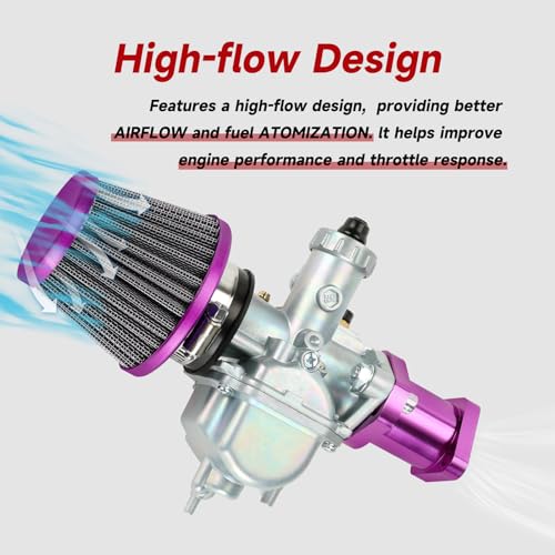 image for FVRITO 212cc Carburetor VM22 Carb Mini Bike Throttle Kit for Predator 