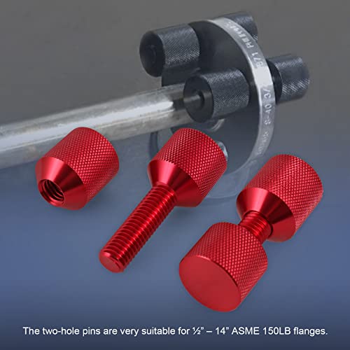 Wowyzl 1-1/8" Two Hole Flange Alignment Pin Set 6061 Aluminum Lightweight Construction 2 Hole Pins Set With Anodized Oxide Finish (S005) #TOP1