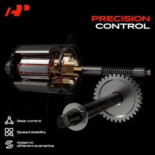 Image of A-Premium Front Windshield Wiper Motor Compatible with Ford Mustang 1987-1993, E-150 /E-250 /E-350 Econoline 92-94, E-150 /E-350 Econoline Club Wagon 92-94, Escort, Tempo, Topaz & Mercury Topaz, Tracer