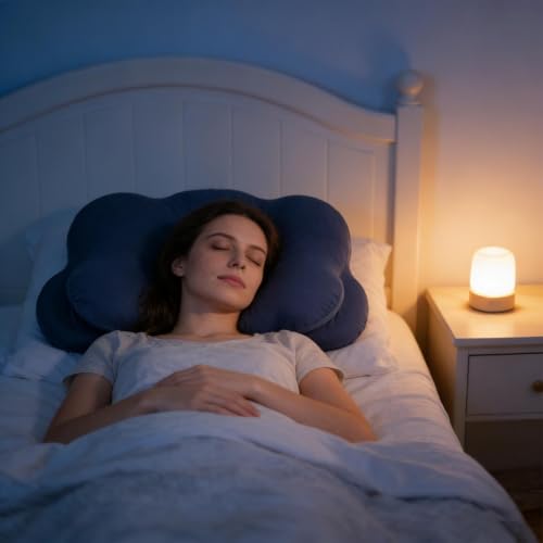 Coussin de nuque pour dormir en mousse à mémoire de forme lavable