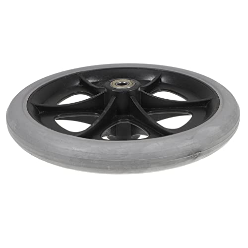 Homoyoyo 1pièce Accessoire Roue Pneu Solide Rotatif à Degrés Charge Lourde Remplacement Pratique