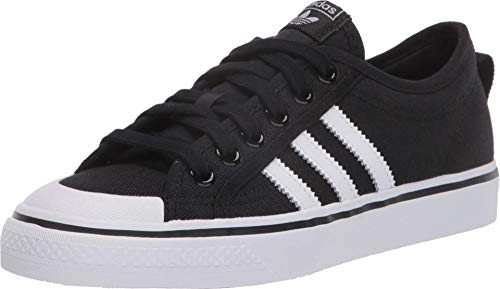 Adidas Originals Men's Nizza Shoe, core Black/FTWR White/FTWR White, 12 M US