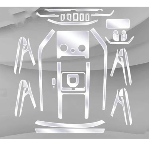 Film TPU pour Range Rover Evoque 2019-2023 : protection console centrale