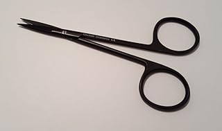 Iris Scissors SUPERCUT Ebony Finish Straight 4.5