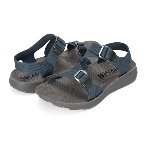 Image of Tread Labs Men's Redway Hiking Sandals with Arch Support, Athletic Outdoor Sandals