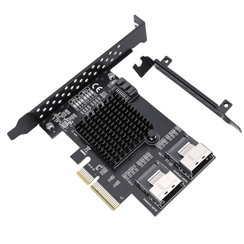 Carte PCIe Serial ATA pour ajouter 9 disques durs sur votre NAS - 7
