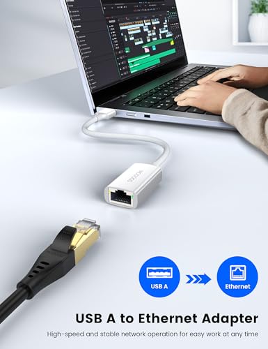 MOGOOD 有線LANアダプター USB3.0 Switch 1000Mbps高速 USB to RJ45 変換アダプタ の商品画像 1