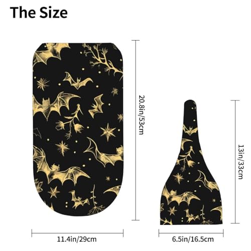 Image of Gothic Newborn Swaddling Blanket Beanie Hat Funny Hallowmas Blanket Sleeping Bag New Born Sleep Sacks for Boys Girls