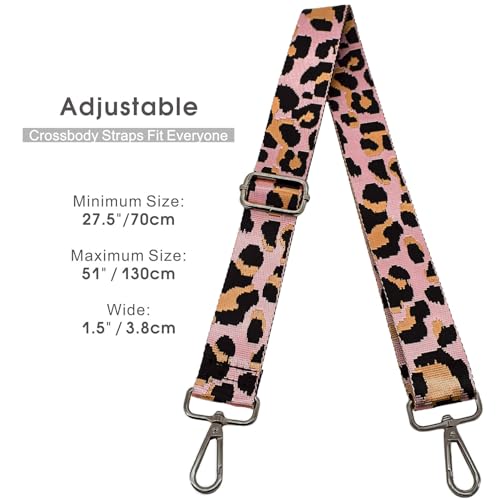 Image of Replacement Purse Strap Shoulder Strap Adjustable Crossbody Strap for Women Crossbody Wide Shoulder Bag