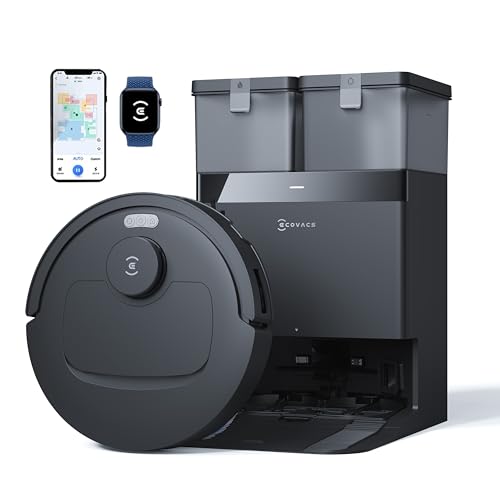 ECOVACS Deebot N50 PRO Omni 2 in 1 Robotic Vacuum Cleaner & Mop, 2026 New Launch 25000 Pa Suction, Self-Emptying Omni-Station, Zerotangle 3.0, Hot Air-Drying, Auto-Lift Mop On Carpet, Upto 300 Mins view 1