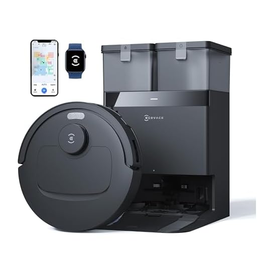 ECOVACS Deebot N50 PRO Omni 2 in 1 Robotic Vacuum Cleaner & Mop, 2026 New Launch 25000 Pa Suction, Self-Emptying Omni-Station, Zerotangle 3.0, Hot Air-Drying, Auto-Lift Mop On Carpet, Upto 300 Mins
